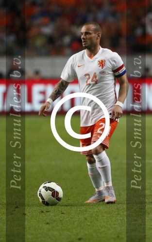 Amsterdam, 5 Juni 2015 
Vriendschappelijke interland Nederland-USA, Eindstand 3-4
Wesley Sneijder