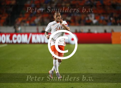 Amsterdam, 5 Juni 2015 
Vriendschappelijke interland Nederland-USA, Eindstand 3-4
Wesley Sneijder