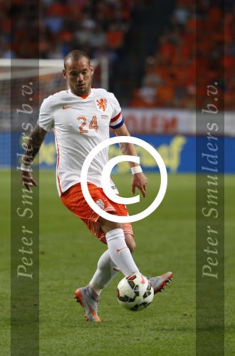 Amsterdam, 5 Juni 2015 
Vriendschappelijke interland Nederland-USA, Eindstand 3-4
Wesley Sneijder