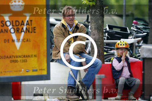 Amsterdam 25 mei 2015
Willem Lust met zijn dochtertje in Amsterdam zuid.