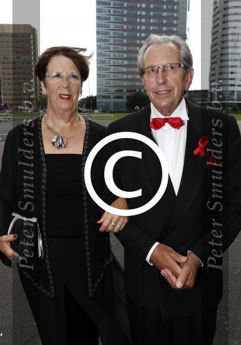 Amsterdam 4 juni 2016
Amsterdam Dam diner in de HMH tbv het aidsfonds. Annemarie Jorritsma met man