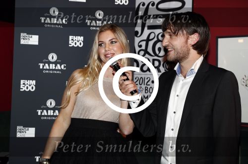Amsterdam 25 mei 2016
FHM mooiste vrouw van Nederland presentatie ( FHM500).
Anouk Hoogendijk met Esther Janssen