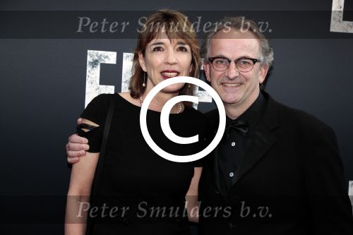 Amsterdam 31 mei 2016
Premiere nieuwste film van Paul Verhoeven Elle in Tuschinski. Ate de Jong met vrouw