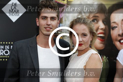 Amsterdam 4 juni 2016 
Premiere in de ban van broadway in het nieuwe de la mar. Dorian Bindels met partner
