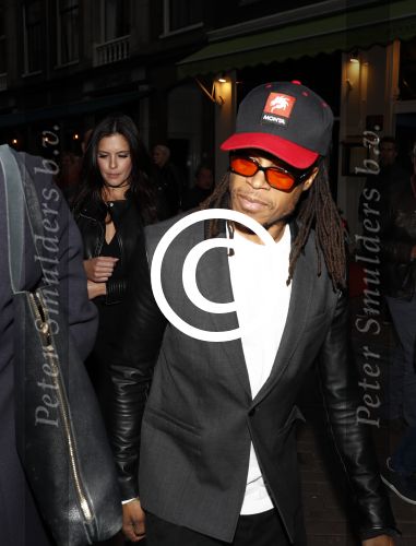 Amsterdam 25 mei 2016
FHM mooiste vrouw van Nederland presentatie ( FHM500). Edgar Davids met (een) vriendin