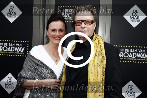 Amsterdam 4 juni 2016 
Premiere in de ban van broadway in het nieuwe de la mar.
Eric Beekes met een vriendin