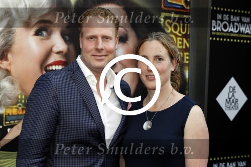 Amsterdam 4 juni 2016 
Premiere in de ban van broadway in het nieuwe de la mar. Ferdi Stofmeel met partner