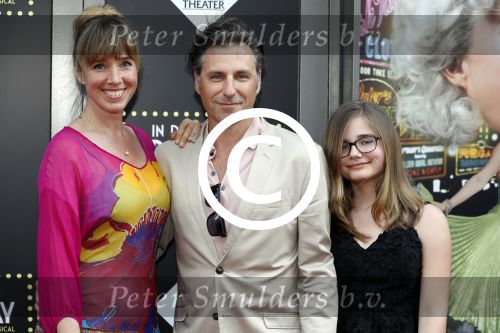 Amsterdam 4 juni 2016 
Premiere in de ban van broadway in het nieuwe de la mar. Nienke Romer Frederik Brom en hun dochter
