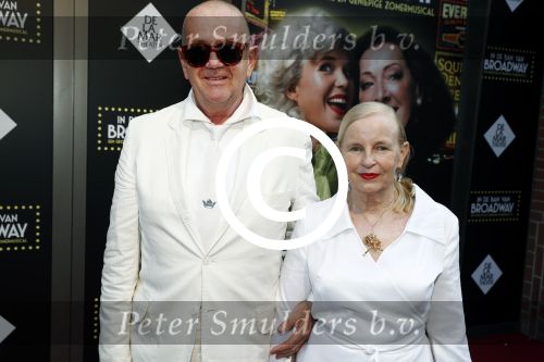 Amsterdam 4 juni 2016 
Premiere in de ban van broadway in het nieuwe de la mar. Hans Liberg met partner Marliz Frencken