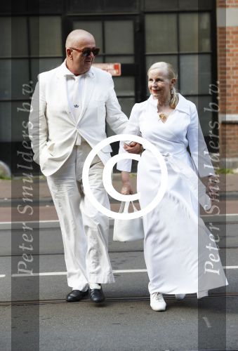Amsterdam 4 juni 2016 
Premiere in de ban van broadway in het nieuwe de la mar. Hans Liberg met partner Marliz Frencken