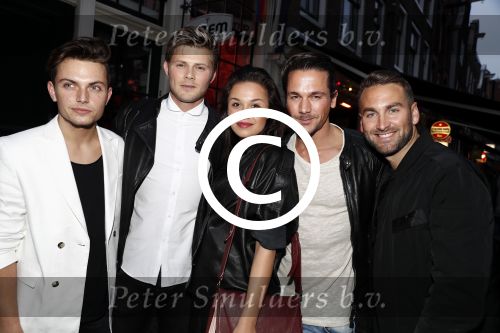 Amsterdam 25 mei 2016
FHM mooiste vrouw van Nederland presentatie ( FHM500). Holly Brood en Tim Douwsma