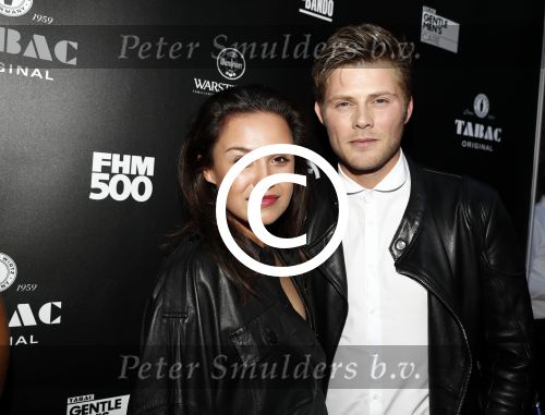 Amsterdam 25 mei 2016
FHM mooiste vrouw van Nederland presentatie ( FHM500). Holly Brood en Tim Douwsma