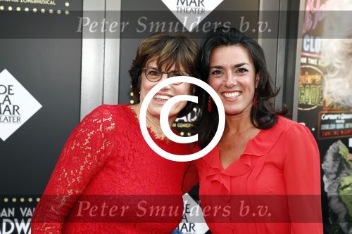 Amsterdam 4 juni 2016 
Premiere in de ban van broadway in het nieuwe de la mar. Inge v d Werff met ...