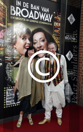 Amsterdam 4 juni 2016 
Premiere in de ban van broadway in het nieuwe de la mar. Jan Janssen met zijn vrouw