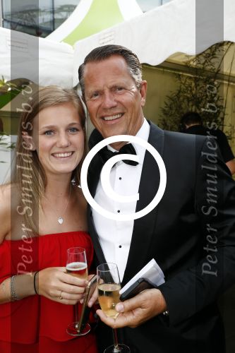 Amsterdam 4 juni 2016
Amsterdam Dam diner in de HMH tbv het aidsfonds.
Jan Willem Bruggenwirth met dochter