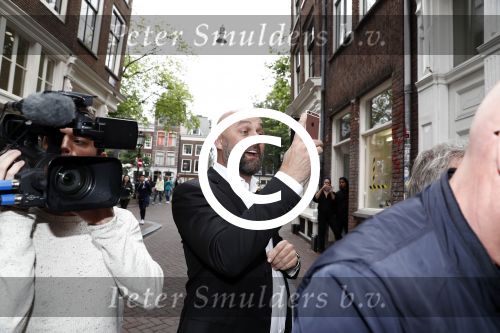 Amsterdam 2 juni 2016 
Opening winkel Tailor @ Elbaz van Maria Tailor op 7 straatjes in Amsterdam.
Maria met partner Jeroen v d Berg