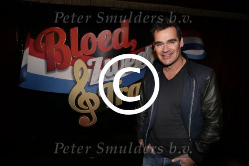Hoofddorp 26 maart 2013
Presentatie Bloed zweet en tranen met Gerard Joling Roxeanne en Dre Hazes Danny de Munk en Jeroen v d Boom bij Claus Partyhouse.
Peter Smulders bv