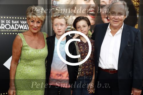 Amsterdam 4 juni 2016 
Premiere in de ban van broadway in het nieuwe de la mar.
Puck en Jules Croiset met hun kleinkinderen