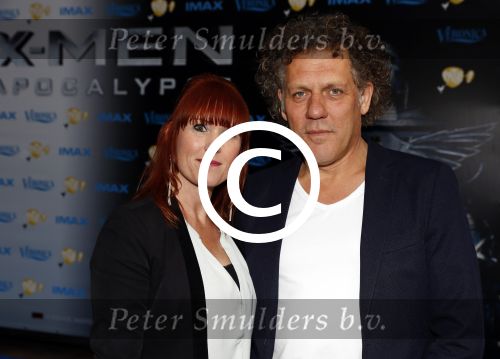 Amsterdam 18 mei 2016
Premiere X men in pathe arena. Kees v d Spek met vrouw