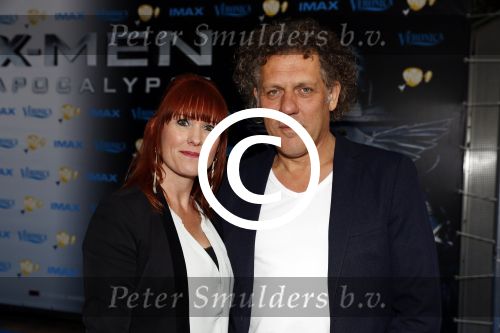 Amsterdam 18 mei 2016
Premiere X men in pathe arena. Kees v d Spek met vrouw