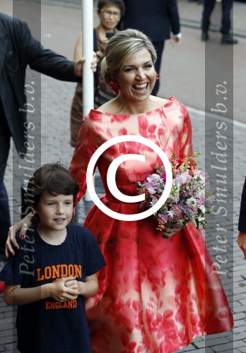 Amsterdam 4 juni 2016
Koning Willem Alexander en koningin Maxima bezoeken stadsschouwburg.