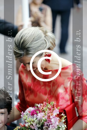 Amsterdam 4 juni 2016
Koning Willem Alexander en koningin Maxima bezoeken stadsschouwburg.