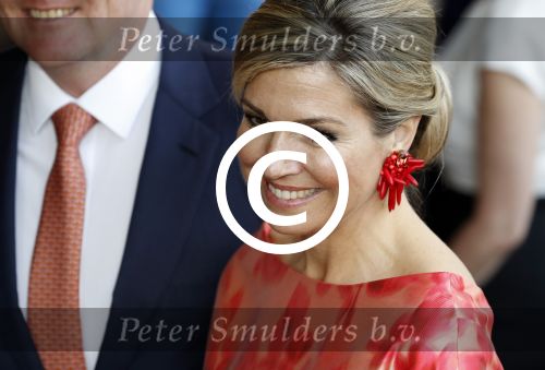 Amsterdam 4 juni 2016
Koning Willem Alexander en koningin Maxima bezoeken stadsschouwburg.