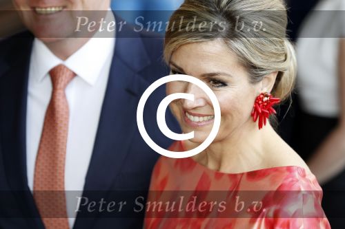 Amsterdam 4 juni 2016
Koning Willem Alexander en koningin Maxima bezoeken stadsschouwburg.