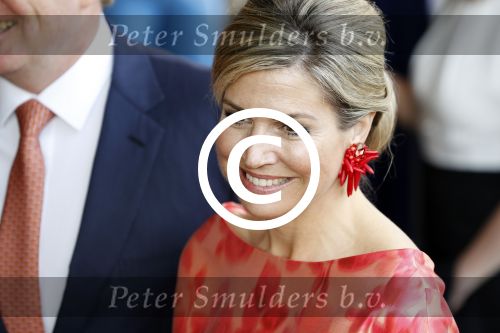 Amsterdam 4 juni 2016
Koning Willem Alexander en koningin Maxima bezoeken stadsschouwburg.