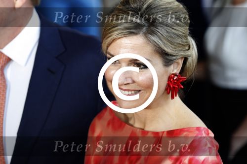 Amsterdam 4 juni 2016
Koning Willem Alexander en koningin Maxima bezoeken stadsschouwburg.