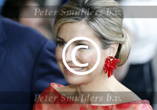 Amsterdam 4 juni 2016
Koning Willem Alexander en koningin Maxima bezoeken stadsschouwburg.