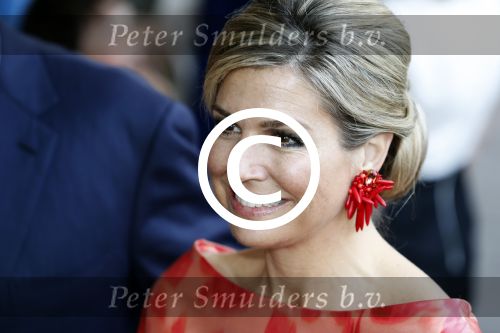 Amsterdam 4 juni 2016
Koning Willem Alexander en koningin Maxima bezoeken stadsschouwburg.