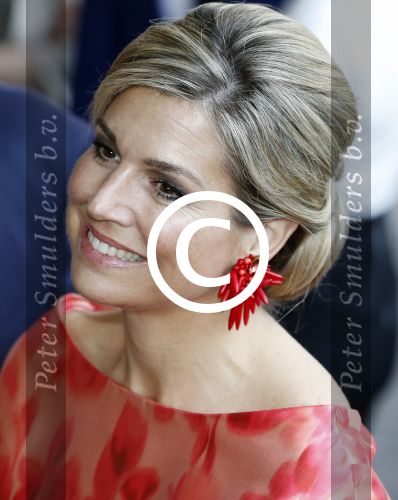 Amsterdam 4 juni 2016
Koning Willem Alexander en koningin Maxima bezoeken stadsschouwburg.