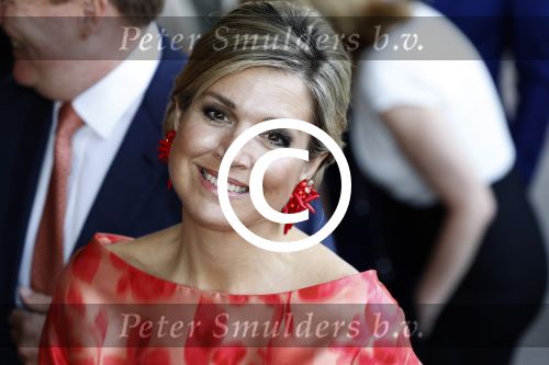 Amsterdam 4 juni 2016
Koning Willem Alexander en koningin Maxima bezoeken stadsschouwburg.