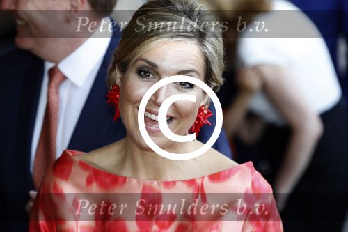 Amsterdam 4 juni 2016
Koning Willem Alexander en koningin Maxima bezoeken stadsschouwburg.