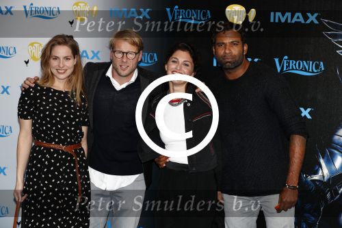 Amsterdam 18 mei 2016
Premiere X men in pathe arena.
Leo Alkemade en partner Margriet Baalman, Edwin Jonker en Tina de Bruin