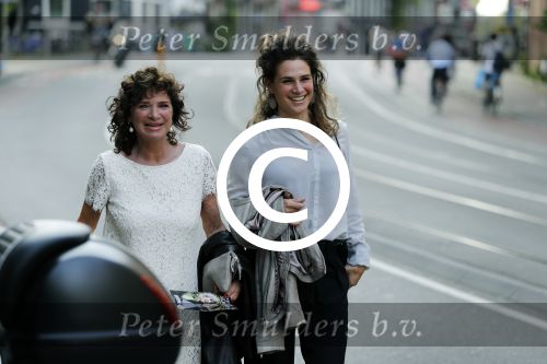 Amsterdam 4 juni 2016 
Premiere in de ban van broadway in het nieuwe de la mar. Linda v Dijck met een kennis