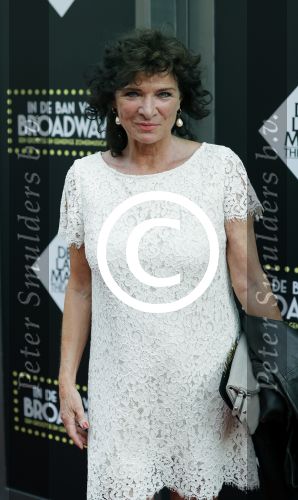 Amsterdam 4 juni 2016 
Premiere in de ban van broadway in het nieuwe de la mar. Linda v Dijck met een kennis