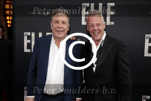 Amsterdam 31 mei 2016
Premiere nieuwste film van Paul Verhoeven Elle in Tuschinski.
Maarten Spanjer met Rijk de Gooijer jr