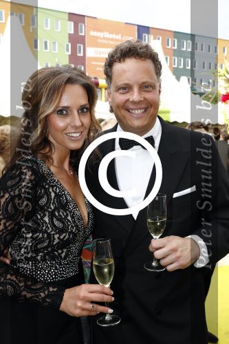 Amsterdam 4 juni 2016
Amsterdam Dam diner in de HMH tbv het aidsfonds. Melchior Rietveldt en Marescha