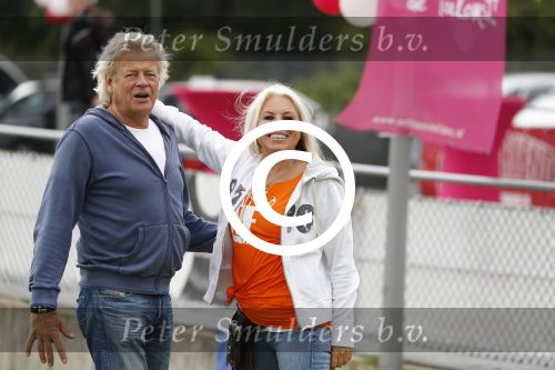 Amsterdam 21 mei 2016
Voetballen voor down in Amsterdam met div Bn ers.
Marga Scheide met vriend