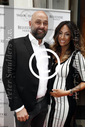 Amsterdam 2 juni 2016 
Opening winkel Tailor @ Elbaz van Maria Tailor op 7 straatjes in Amsterdam.
Maria met partner Jeroen v d Berg