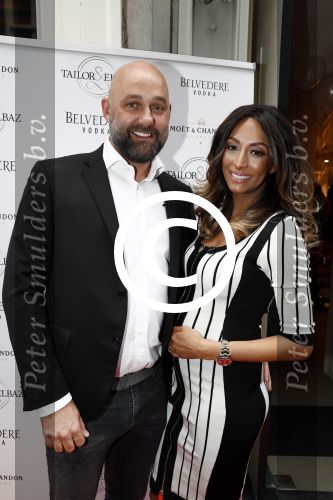 Amsterdam 2 juni 2016 
Opening winkel Tailor @ Elbaz van Maria Tailor op 7 straatjes in Amsterdam.
Maria met partner Jeroen v d Berg