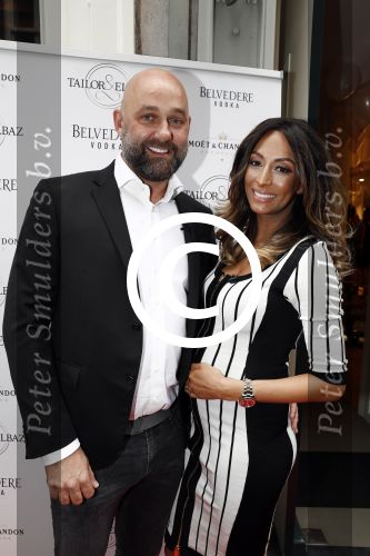 Amsterdam 2 juni 2016 
Opening winkel Tailor @ Elbaz van Maria Tailor op 7 straatjes in Amsterdam.
Maria met partner Jeroen v d Berg