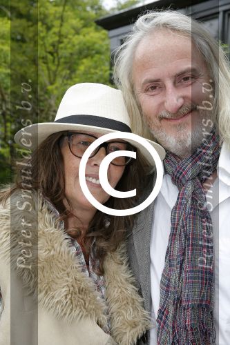 Naarden, 20 Mei 2016 
Expositie van Judith Wiersema Micky Hoogendijk en Lolo Loren
Nicole des Bouvrie met partner Arne Hak