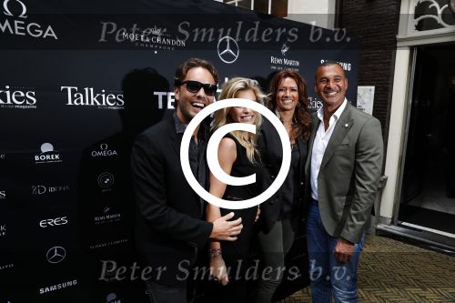 Amsterdam 2 juni 2016 
Terras special award van Talkiesgaat dit jaar naar Hotel the Dylan. Nicolette v Dam en haar man Bas Smit met Ruud Gullit en vriendin Karin de Rooij
