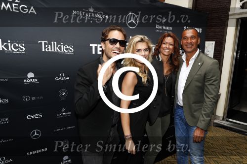 Amsterdam 2 juni 2016 
Terras special award van Talkiesgaat dit jaar naar Hotel the Dylan. Nicolette v Dam en haar man Bas Smit met Ruud Gullit en vriendin Karin de Rooij