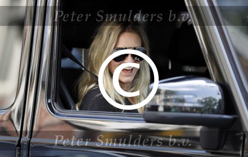 Amsterdam 28 mei 2016
Nikkie Plessen in haar auto