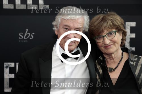 Amsterdam 31 mei 2016
Premiere nieuwste film van Paul Verhoeven Elle in Tuschinski.
Paul Verhoeven met zijn vrouw