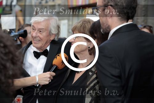 Amsterdam 31 mei 2016
Premiere nieuwste film van Paul Verhoeven Elle in Tuschinski.
Paul Verhoeven kwam met zijn vrouw dochter en schoonzoon